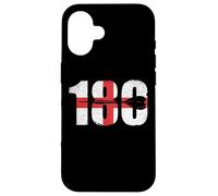 180 One Hundred And Eighty England Flag English Darts Case for iPhone 16