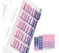 180 Pcs Bible Tabs, Laminated Bible Index Tabs for Study Bible | Bible Journaling Supplies Large Print | Index Stickers Bible Accessories for Old and New Testament Studying with Blank Laminated Tabs