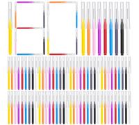180 Pcs Dental Floss Picks, Soft Silicone Tooth Picks Flossers, Interdental Brushes with Case, Soft Dental Floss Picks for Teeth Cleaning, Braces, Bridges, Adult, Plaque Removal