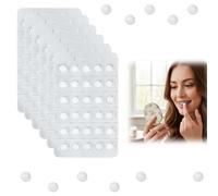 180 PCS Dental Wax Dots for Braces Orthodontic Wax Food Grade Mint Strawberry Original Flavour Individually Wrapped for Gum Protection Home Travel School Office