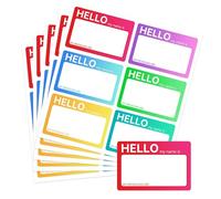 180 Pcs My Pronoun are Labels Pronoun Stickers 2x3 Inches Hey Them He Him She Her Name Tag Identity Labels for Party Conference Boys Girls