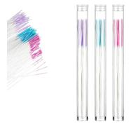 180 Pcs Piercing Floss Ear Piercing Cleaning Floss Earrings Hole Cleaner | Slender synthetic paper lines for dirt odor removal, gentle aftercare sticks kit for men women pierced ears hygiene care