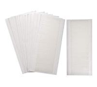 180 Pieces Hair Extension Tape Tabs Double Sided Extension Tapes for Replacement, 4 x 0.8 cm (White)