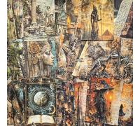 180 Sheets Vintage Adventure Scrapbook Paper Set - Ancient Civilizations, Dinosaurs, Astronomy, Greek, Mayan & Egyptian Decoupage Junk Journal Ephemera, Antique Aesthetic Collage Craft Supplies
