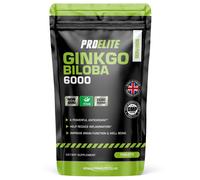 (180 Tablets) Ginkgo Biloba 6000mg Tablets Ginseng VEGAN