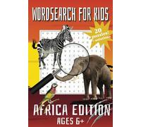 180 Word search Puzzle for Kids 6+ Africa Edition: Wordsearch Puzzle book Animal