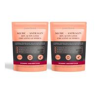 180 x SLCre® Creatine Gummies with AstraGin® (2 Packs of 90) - 5g Micronized Creatine Monohydrate per Serving - 2 Month's Supply - Sugar-Free, No Bloat, Delicious Berry Flavor