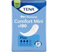180 x TENA Comfort Mini Plus Incontinence Pads | 6 Packs of 30