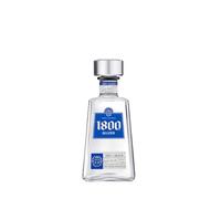 1800 Silver Tequila 38% ABV 20cl | 100% Blue Agave Premium Tequila | Crisp Citrus, Pepper & Sweet Agave Notes | Smooth Mini Tequila Bottle for Cocktails