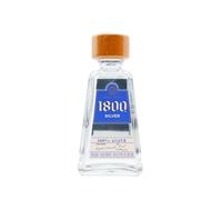 1800 - Silver - Tequila 5cl 40% ABV Miniature
