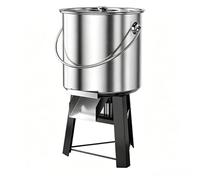 1800 W Poultry Feed Processor Multifunctional Electric Food Chopper With Stainless Steel Blades for Farms Kitchens And Livestock Farming(1000W,30x56x30cm)