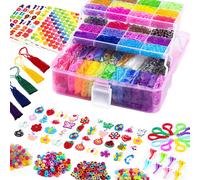 18000 Loom Bands Kit 28 Colours Rubber Band Bracelet Making Kit Kids Girls