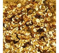 18000Pcs Loose Sequins Bulk, BetterJonny 5MM Round Sequins with Hole Gold Sewing Spangles Sequin for Embroidery DIY Craft Nail Arts Decorations
