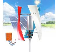 18000W Wind Turbine Vertical Axis Permanent Maglev Generator, Magnetic Levitation Vertical Axis Electric Power Generator 12V 24V 48V 220V, Helical Magnetic Levitation Shaft Vertical Wind Turbine with