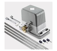 1800KG Automatic Sliding Gate Opener - AC220V/110V Motor, Includes Sensor, Button, Lamp - Heavy-Duty Gate Motor for Easy Access & Security