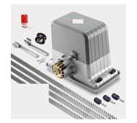 1800KG Automatic Sliding Gate Operator AC220V/110V Motor - Heavy-Duty Gate Motor with Sensor, Button, and Lamp for Smooth Door Closure and Security Access Control