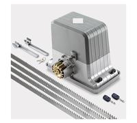 1800KG Automatic Sliding Gate Operator - AC220V/110V Motor, Heavy-Duty Gate Motor with Sensor, Button, and Lamp for Secure Door Closer Mechanism