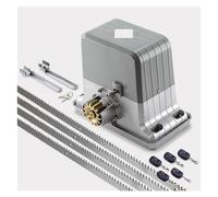 1800KG Automatic Sliding Gate Operator - AC220V/110V Motor, Heavy-Duty Gate Motor with Sensor, Button, Lamp - Durable Door Closer Engine for Secure Access Control