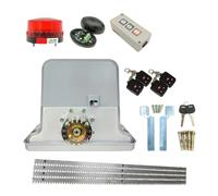 1800KGS Automatic Sliding Gate Operator of AC220V/110V Motor As Door Closer Gate Motor Engine(Sensor,Button,lamp, Optional) Pack(Kit8)