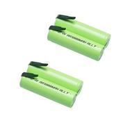 1800mAh Battery Replacement BG2028/ XA2029 Body Groomer Bodygroom Foil Trimmer Wet Or Dry 2.4V Battery Compatible for Philips Norelco(2pcs)