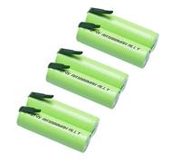 1800mAh Battery Replacement BG2028/ XA2029 Body Groomer Bodygroom Foil Trimmer Wet Or Dry 2.4V Battery Compatible for Philips Norelco(3pcs)