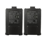 1800mAh BF-UV5R Battery 7.4V BL-5 Rechargeable Batteries | ，Compatible for Baofeng，UV5R Radio Accessories UV-5R Walkie Talkie Battery(2pcs)