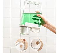 1800ml Airtight Laundry Detergent Dispenser with Measuring Cup, Multi-Use Laundry Powder Detergent Dispenser, Washing Powder Container Storage Bucket Detergent Box