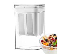 1800ml Greeks Yogurt Strainer with Lid, Yoghurt Maker Strainer with Ultra-fine Mesh Basket, Large Capacity Food Strainers for Homemade Thick Greeks Yogurt, Soybean Milk