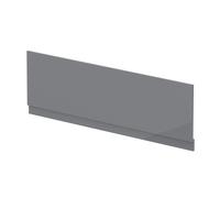 1800mm Bath MDF Front Panel & Plinth - Gloss Cloud Grey