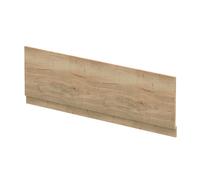 Balterley Wooden Front Bath Panel Covering with Plinth, 1800mm Bath Panel, Straight Front Bathroom Panels for Bathtub, Water Resistant Side Panels for Bathroom Baths and Soaking Tubs (Autumn Oak)