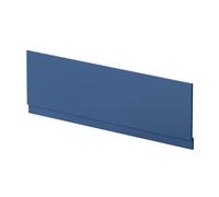 Balterley Front Bath Panel Covering with Plinth 1800mm, MDF Bath Panels, Satin Finish, Straight Front Bathroom Panels for Bathtub, Water Resistant Side Panel for Bathroom Baths (Blue)