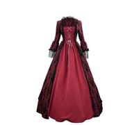 1800s Rococo Dresses for Women UK Medieval Queen Victoria Dress Victorian Ball Gowns Costumes Renaissance Vintage Tea Party Prom Dress Masquerade Dresses