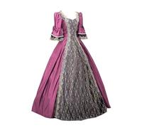 1800s Rococo Dresses for Women UK Sale Clearance Renaissance Dress Victorian Ball Gowns Costumes Medieval Vintage Tea Party Prom Dress Elegant Ladies Vintage Gothic Cake Skirt Lace Clashing Dress