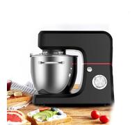1800W 10L Stand Mixer - Heavy-Duty Dough Kneading Machine with Bowl for Baking, Cake Making & Home Cooking (Black)