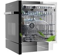 1800W Built-in Dishwasher, Kitchen Dish Rack, Fast Wash, Touch Panel, Dishware Dryer, Household Free-standing Dishwasher-220V practical