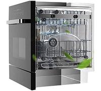 1800W Built-in Dishwasher, Kitchen Dish Rack, Fast Wash, Touch Panel, Dishware Dryer, Household Free-standing Dishwasher-220V