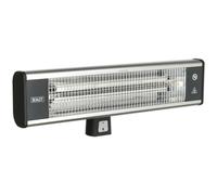 1800W Carbon Fibre Infrared Heater - High Efficiency - Wall Mounted - IP44 Rated