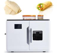 1800w Commercial Bread Making Machine, Fully Automatic for Homerot Flat Bread with Intelligent Touch Screen, Make 20 Delicious Flatbreads,Tortillas