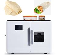 1800w Commercial Bread Making Machine Fully Automatic for Homeroti Maker Rotimatic, Intelligent Touch Screen, Make 20 Delicious Flatbreads, Tortillas, and Pitas in One Go with One