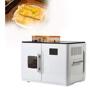 1800W Commercial Maker - Fully Automatic Flatbread Machine with Intelligent Touch Screen, Makes 8, Pitas & More in One Go - Perfect for Home & Catering