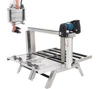 1800W Foldable Concrete Block Cutting Machine, Cuts Up to 258mm Thickness, Portable & Efficient for Lightweight Bricks