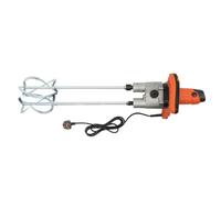 1800W Handheld Electric Cement Mixer Portable Concrete Mortar Paddle Grout Plaster Mixer,for Mixing Paint, Slurry,Adjustable Speed,Power Cord Length 1.8m,Mixing Rod Length: 600mm