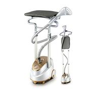 1800W Heavy Duty Garment Steamer with Extra Large 2L Water Tank, Stainless Steel Steam Plate, Home Handheld Iron Machine,Gold
