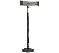 1800W Infrared Patio Heater - High Efficiency - Telescopic Floor Stand