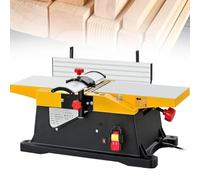 1800W Multi-Function Woodworking Jointer,Woodworking Planer Benchtop Electric Flat Jointer with Adjustable Cutting Depth for Wood