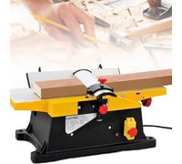 1800W Multi-Functional Woodworking Desktop Planer, 6 Inch Electric Planer Apparatus Flat Planing Depth 0-3mm, Benchtop Jointer for Wood, Bamboo