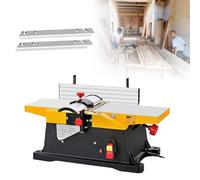 1800W Multifunctional Jointers Woodworking 6 Inch Benchtop Jointer - 12000 RPM/min Planer Heavy Duty for Wood Cutting Thickness