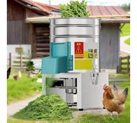1800W Poultry Feed Processor, Commercial Heavy-Duty Vegetable Shredder with 4 Blades, 1100kg/h, Speed: 1400rpm, Cost-effective, for Poultry Farms and Feed Processing Workshops