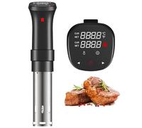 1800W Sous Vide Cooker, LCD Touch Immersion Circulator with Ipx7 Waterproof, Temperature Control, Slow Cooker Vacuum Heater Machine 25°C to 99.5°C (77°F to 210°F)