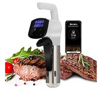 1800W Sous Vide Cooker, Wi-Fi Thermal Immersion Circulator, Accurate Temperature, Stainless Steel Perfect for Tender Steak, Poultry, Seafood